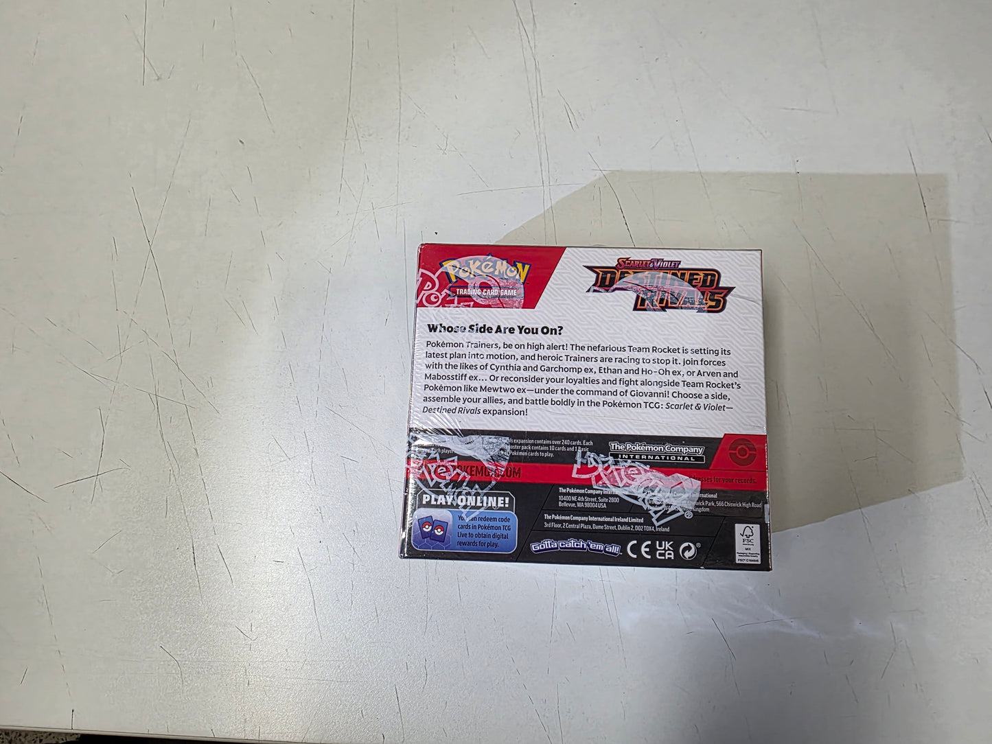 Pokémon TCG Destined Rivals Booster Box - Sealed